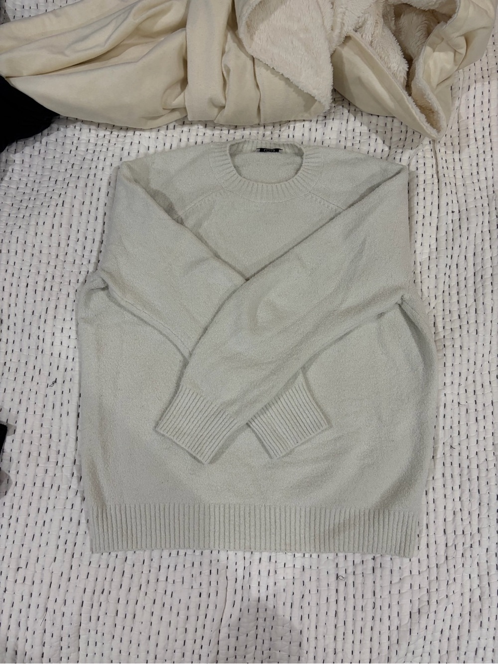 AYR Cream Crewneck Sweater